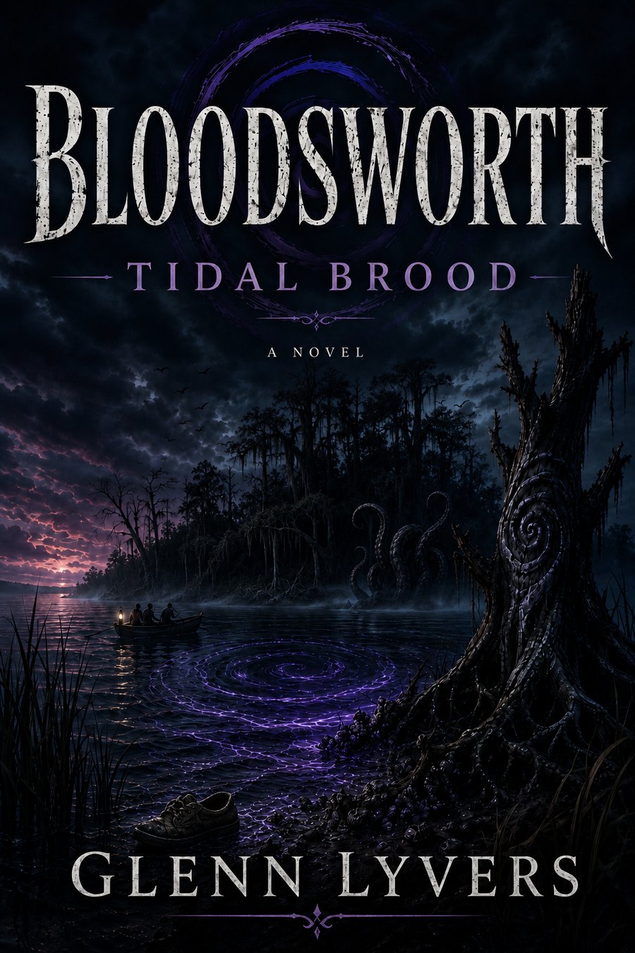 Cover of Bloodsworth: Tidal Brood, a novel by Glenn Lyvers