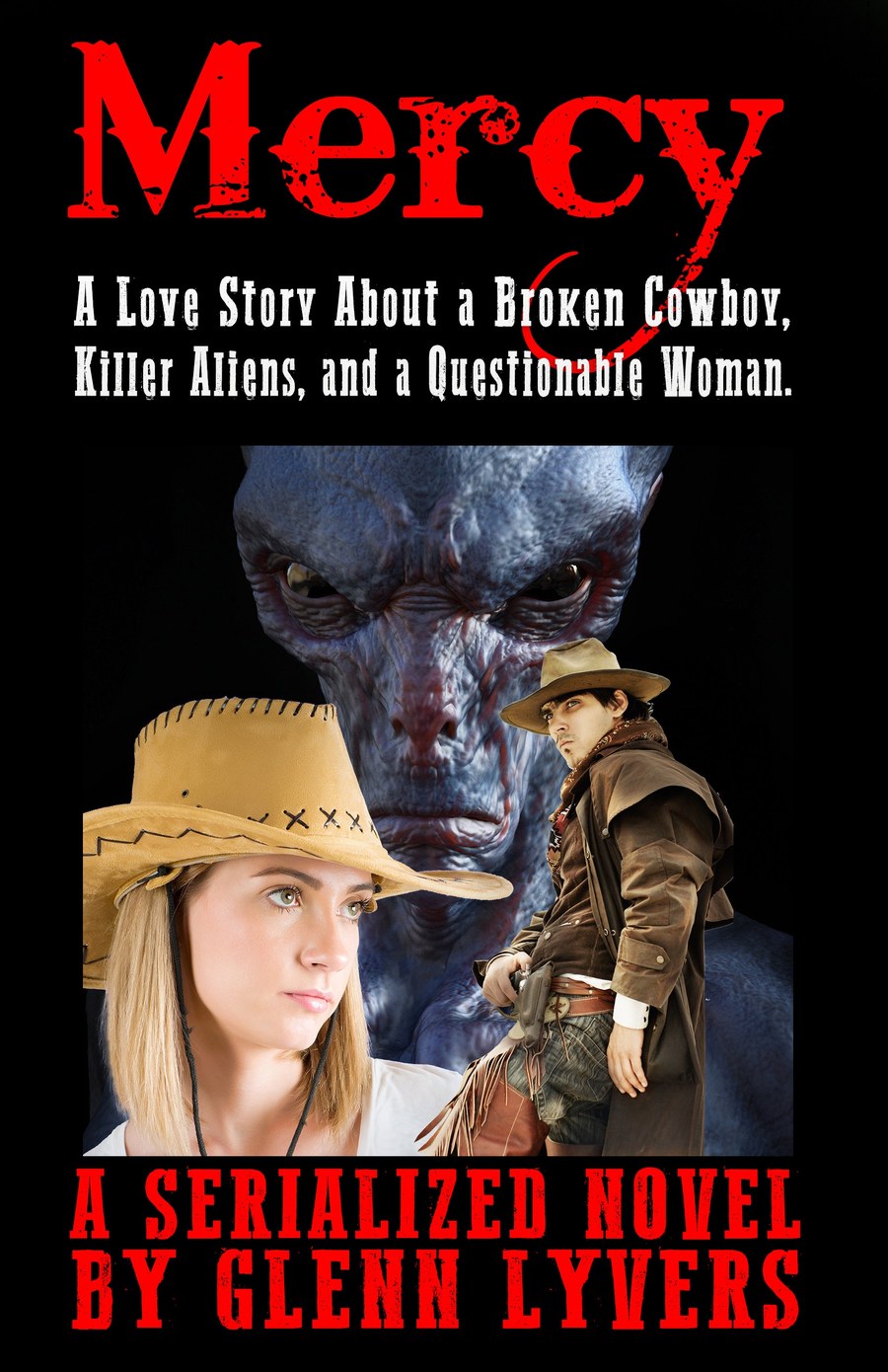 Cover of Mercy, a serialized novel by Glenn Lyvers